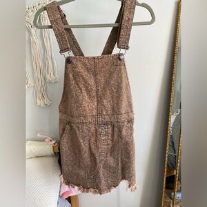 Free People denim skirtall